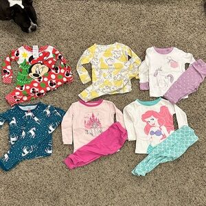 Baby Girl 12-18 Month Pajamas